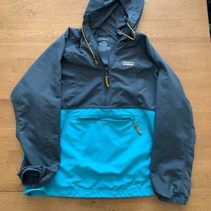 LL Bean Women's Anorak Windbreaker, size L
